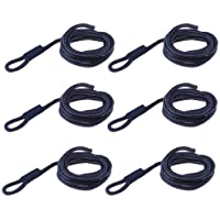 perfk - 6 Cuerdas para Guardabarros de Barco- 6-35 x 1-52 m- Color Azul